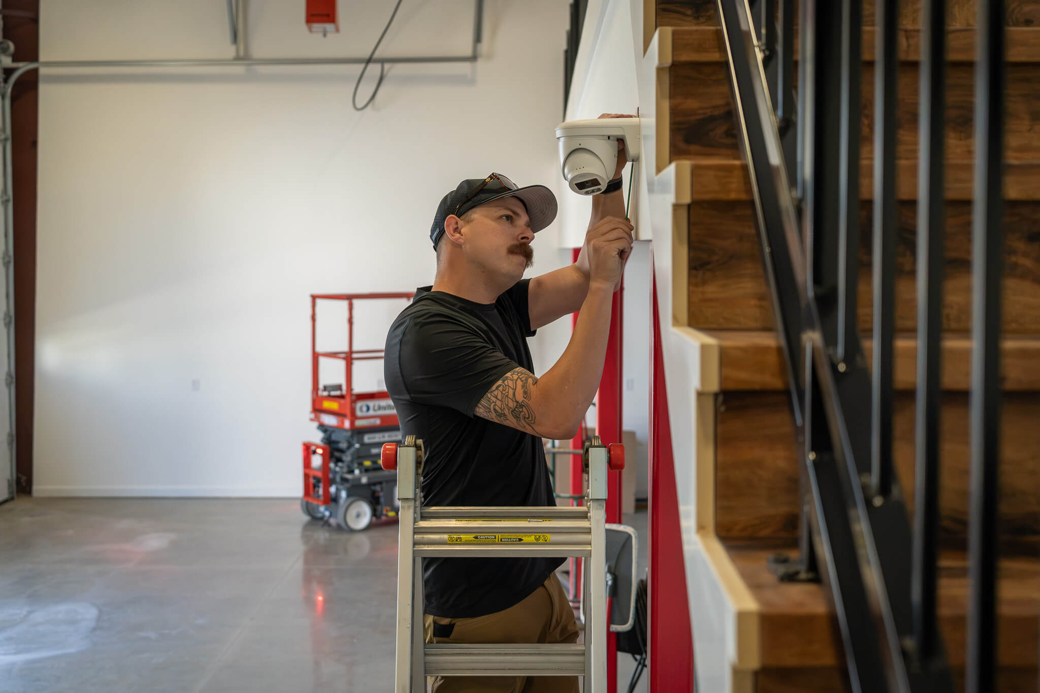 Home theater installation in Boise, Idaho featuring professional audio system setup, speaker calibration, and custom home entertainment installation by Wired Worx.